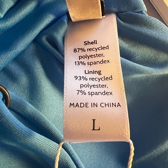 Andie Swim The Newport Top Blue size Large NWT - Picture 6 of 8